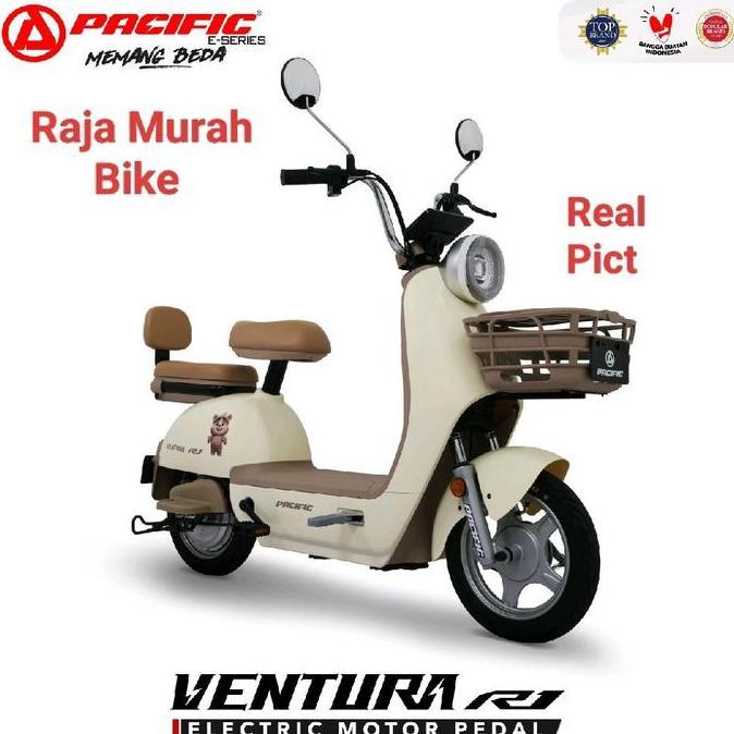 Terbaru Sepeda Listrik Pacific Ventura R1 Bergaransi Resmi Sepeda Listrik E Bike Pacific Ventura