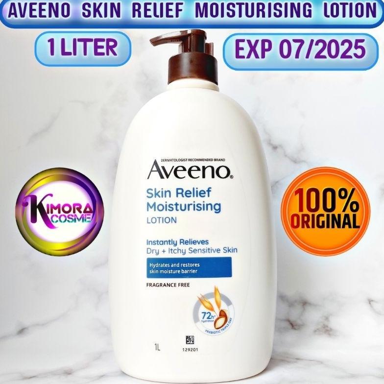 DelOnA- Aveeno Skin Relief Moisturising Lotion 1000ml 1 Liter Litre