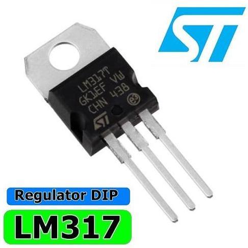 TRANSISTOR LM317T LM317 IC ADJUSTABLE POSITIVE VOLTAGE REGULATOR TO220 LM 317