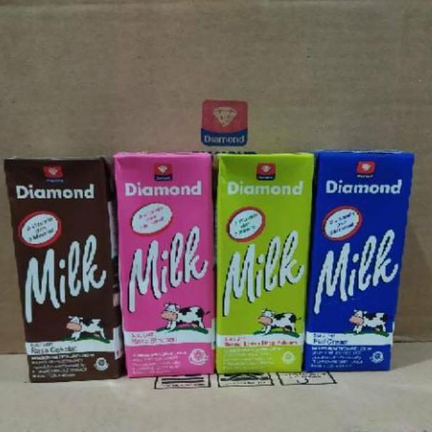 New- Susu UHT Diamond Milk 200ml x 24pcs (KARTON)