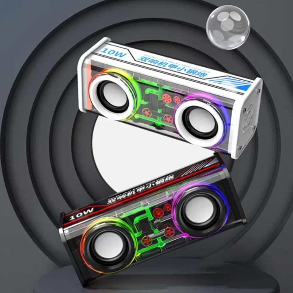 sale Portable V8 Boombox Wireless Stereo surround Bluetooth Speakers soundbar TWS RGB Lights Heavy B