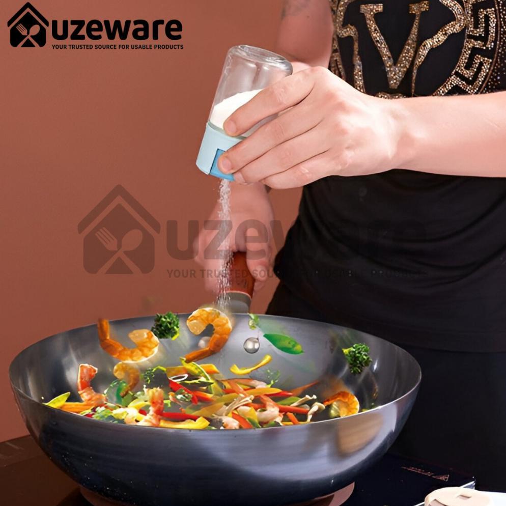 BIG SALE BIG SALE Uzeware Tempat Bumbu dapur Botol Unik Tempat Garam Gula Lada Merica Minyak Wadah P