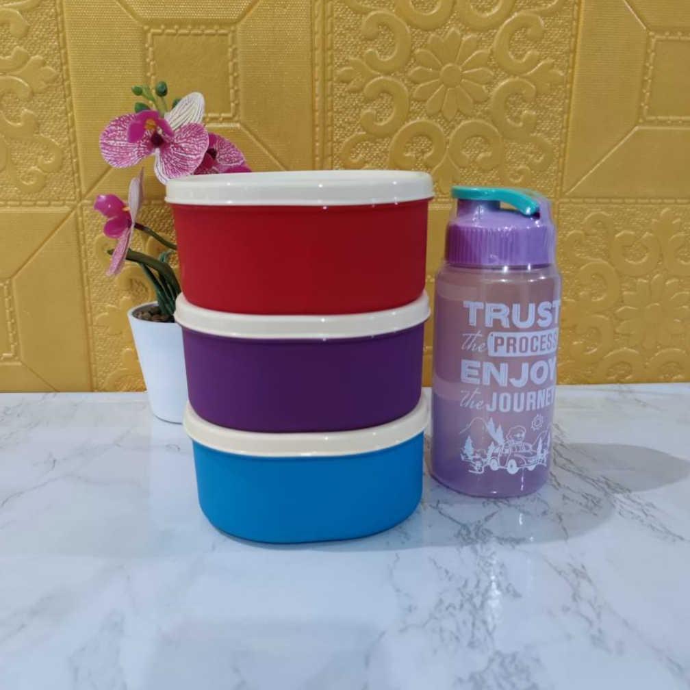 BIG SALE BIG SALE KOTAK MAKAN MINI KECIL ANAK 500 ML LUNCH BOX WADAH BEKAL CEMILAN SNACK BAYI LUCU T