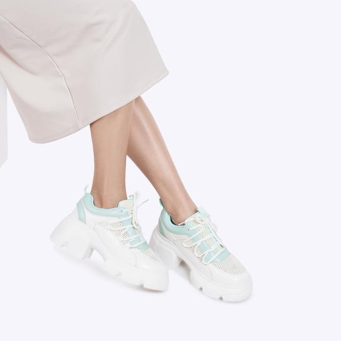 TRACCE ELIENA LHTGREEN - SEPATU SNEAKERS WANITA