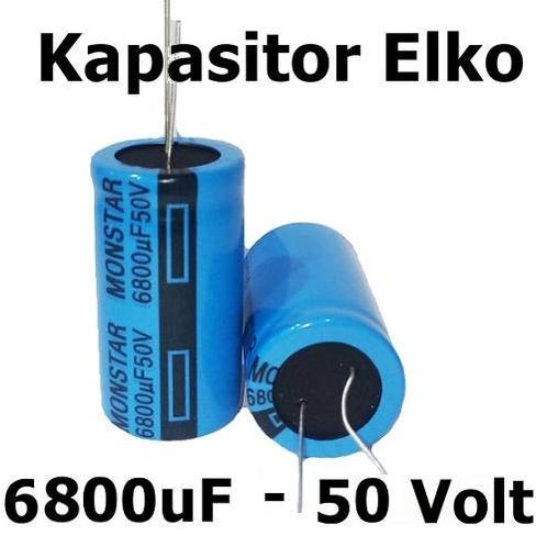 KAPASITOR ELCO 6800UF 50V HIGH QUALITY ELKO 6800 MIKRO 50 VOLT 50V 6800UF 50V 6800UF/50V CAPACITOR