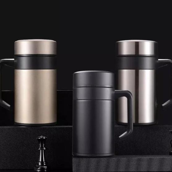 Tumbler Coffee Mug Coffee Tea Cup Stainless Steel 400Ml Hn22