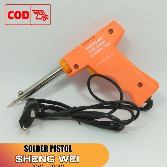 Solder Listrik 20 - 200 Watt Tembak Solder Pistol/Gun Solder Tembak