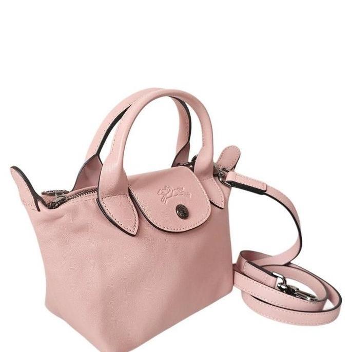 Tas Longchamp Cuir Xs Pink Orinal