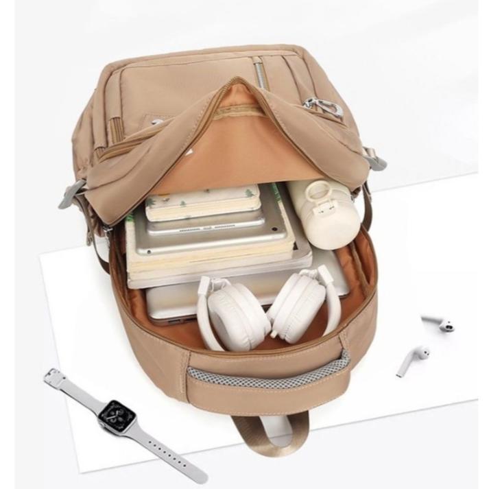 Promo` 100% Aman Tas Ransel Wanita Pria Laptop Besar Tailida Original Remaja Sekolah Kuliah Backpack