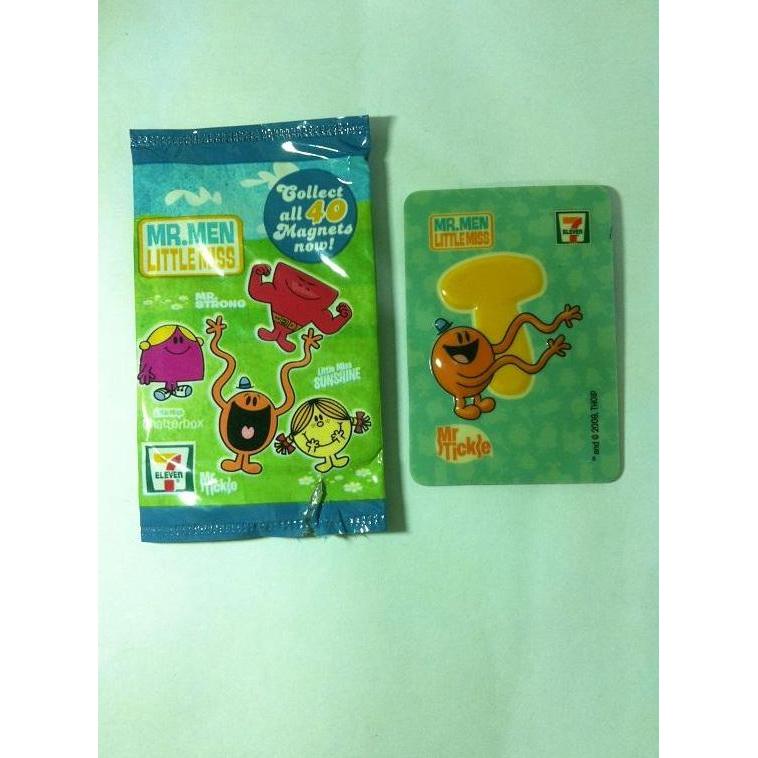 THOIP. Mr. Men Little Miss Magnets - T. Tickle by 7-Eleven 2009
