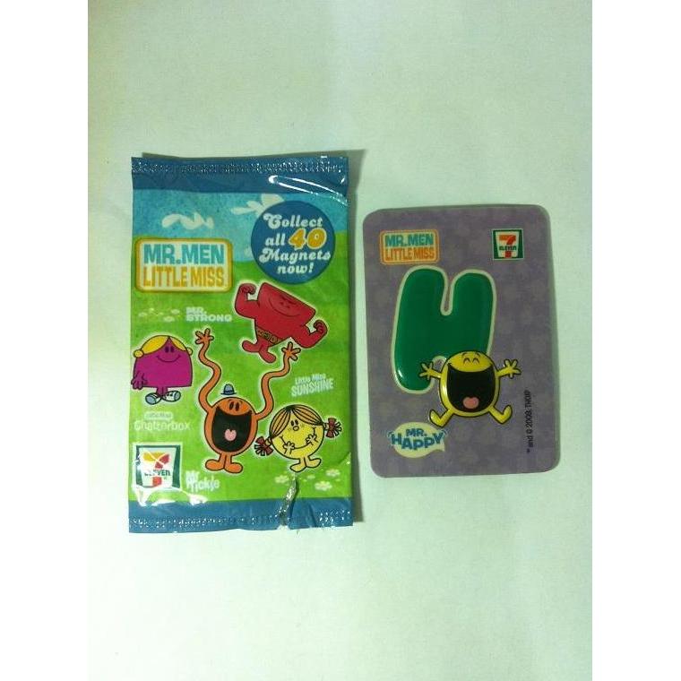 THOIP. Mr. Men Little Miss Magnets - H. Happy by 7-Eleven 2009