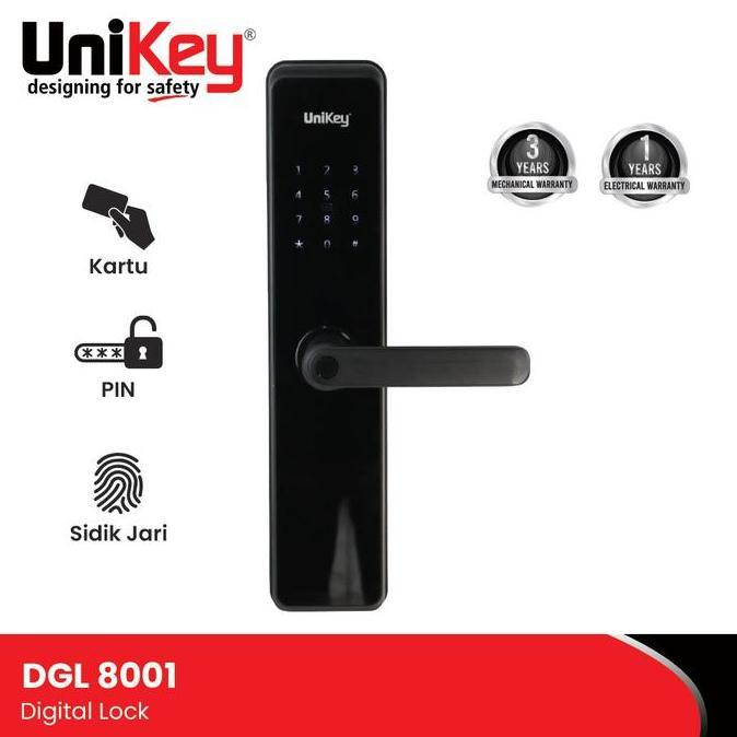 UniKey Digital Lock DGL 8001 Kunci Pintu Digital
