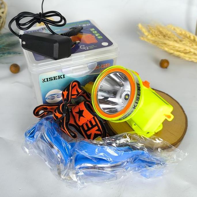 HEADLAMP KISEKI CAHAYA PUTIH /  CK-X5D 50W KISEKI SENTER KEPALA SELAM ORIGINAL DAN TERPERCAYA