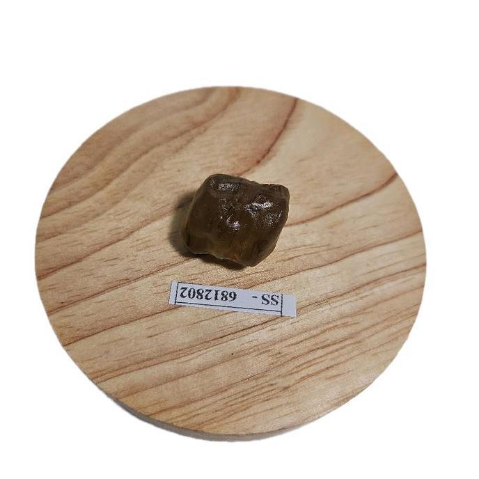 BEBAS ONGKIR - LIBYAN DESERT GLASS BLACKISH Egypt/Libyan Border BATU ASLI