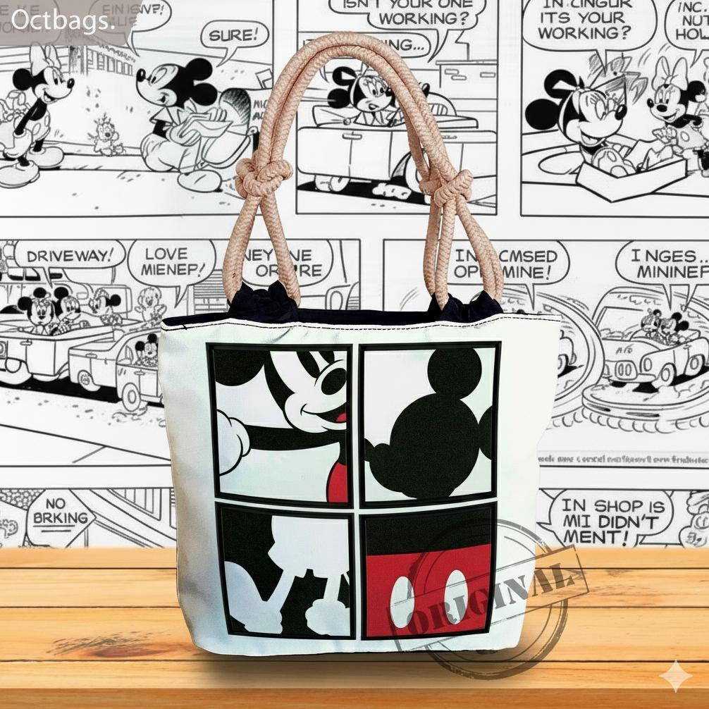 termurah` exclusive octbags [grosir] totebag tali sumbu tas wanita dan pouch kanvas printing gambar 