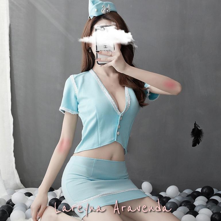 LINGERIE SEXY BIG SIZE COSPLAY GODAAN PRAMUGARI LG124