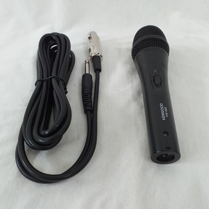 Mic Kenwood Kw 660- Microphone Kenwood -Mic Kabel
