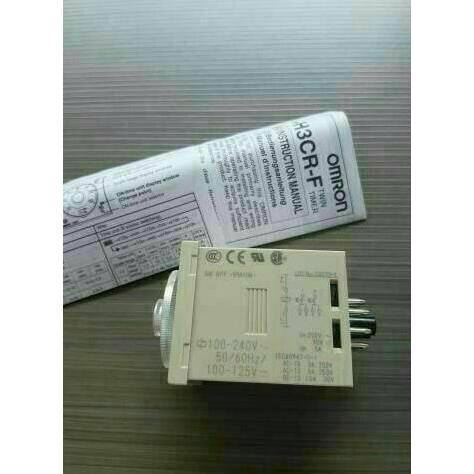 Kithch- Timer H3Cr-F8 220V Omron Original/Timer H3Cr-F8 220V /2 Jarum Omron