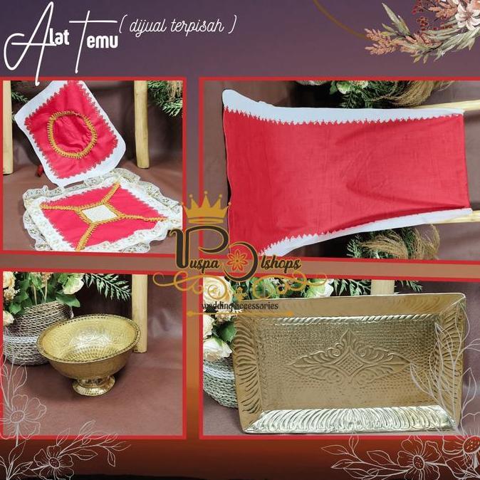 wijikan alat panggih dijual terpisah nampan wijikan bokor wijikan gayung siwur gelas temu alas pangg