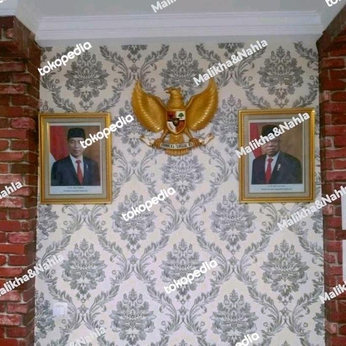 BREXAF lambang garuda pancasila Plus Pigura Presiden dan Wakil