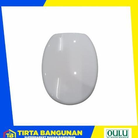 OULU SEAT COVER C480/ TUTUP KLOSET DUDUK C 480/ TUTUP DUDUKAN KLOSET PUTIH
