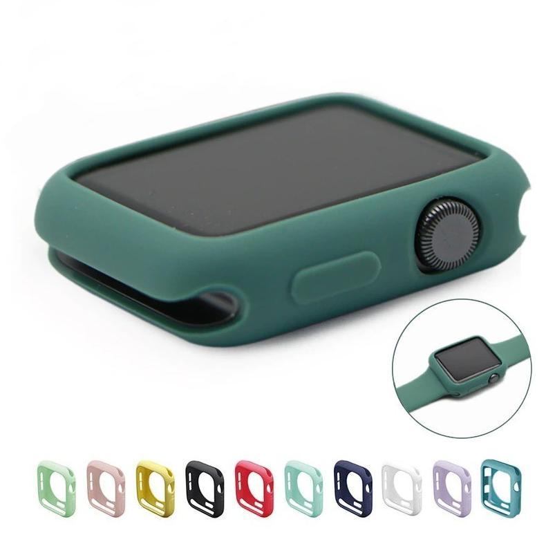 HOT DEALS Soft Case Smartwatch iWatch T500 i8 Bumper Pelindung T55 Ultra Silikon iWatch 9 8 7 6 SE A