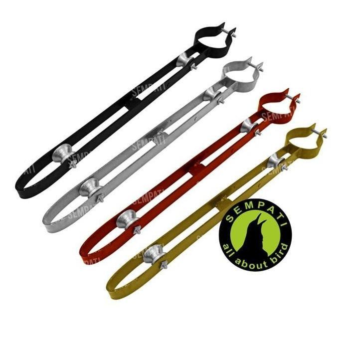 Katrol Perkutut Antik Kerekan Besi Panjang Gantungan Sangkar Burung