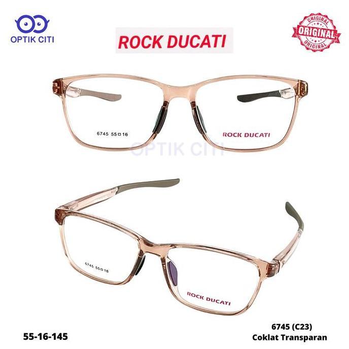 Frame Kacamata Sporty Pria Rock Ducati Original 6745