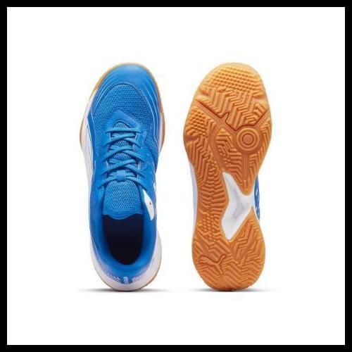 Puma Sepatu Olahraga Indoor Unisex Tenis Padel Badminton Solarflash Iii Warna Puma Team Royal-Puma W
