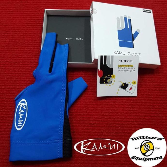 Kamui Glove Blue | Sarung Tangan Billiard