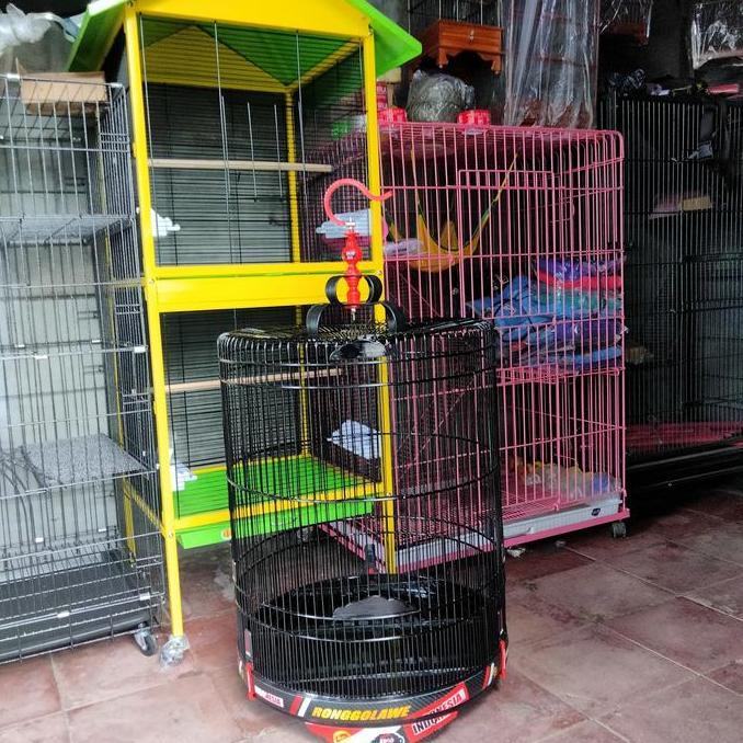 DISKON Kandang burung murai EBOD RONGGO LAWE no 1 full set READY STOCK