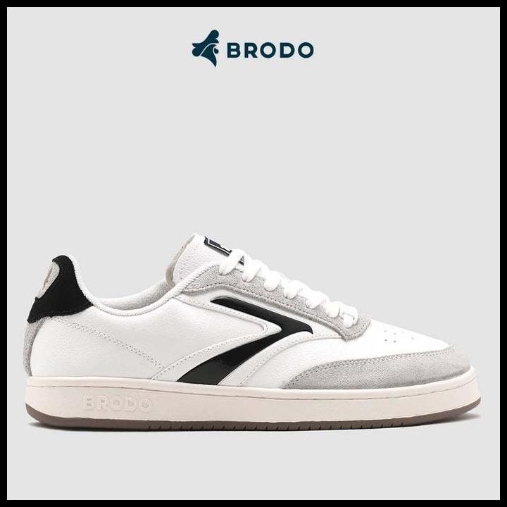 Promo Brodo - Sneakers Ace Tennis Ivory Black