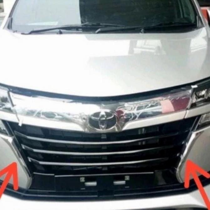 List Crome Grill Bemper Depan Avanza Xenia Veloz 2019-2021 Original Terbaru