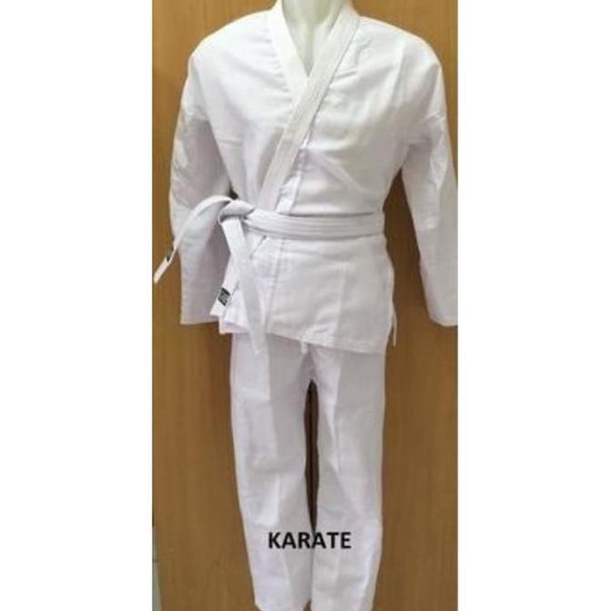 BAJU KARATE SATU SET UNTUK ANAK JUNIOR SIZE 3,4,5,6,7 GAP GROSIR