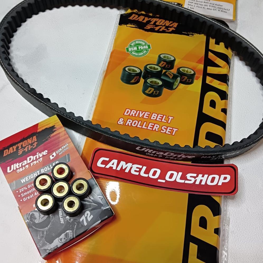 V-BELT VANBELT ROLLER SET DAYTONA VARIO 125/150 NEW KODE 5040 / VANBELT ROLLER SET ORIGINAL DAYTONA