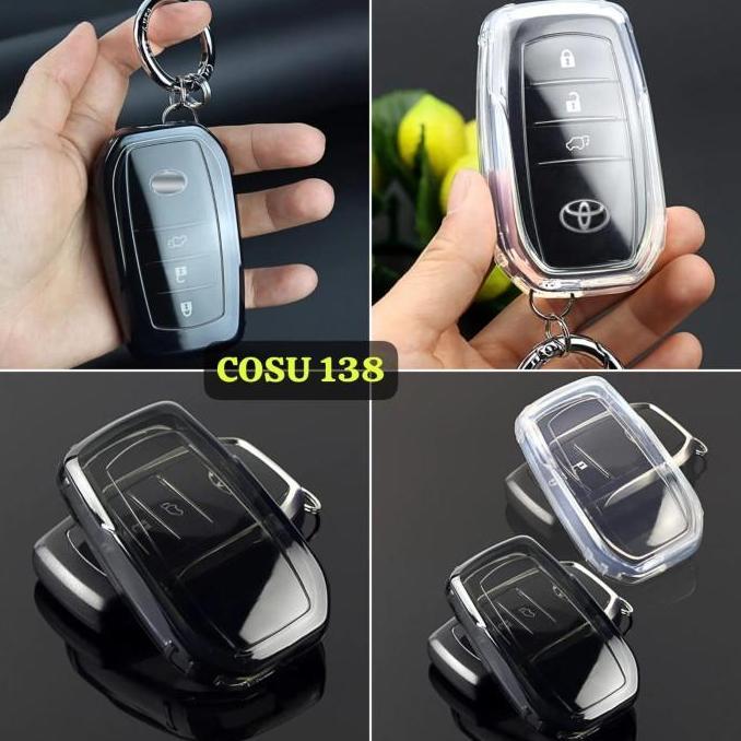 SARUNG KUNCI MOBIL KEYLESS REMOTE SMART KEY ALPHARD VELLFIRE