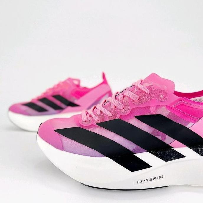 Sepatu Running Adizero Evo 1 Pink Sneakers