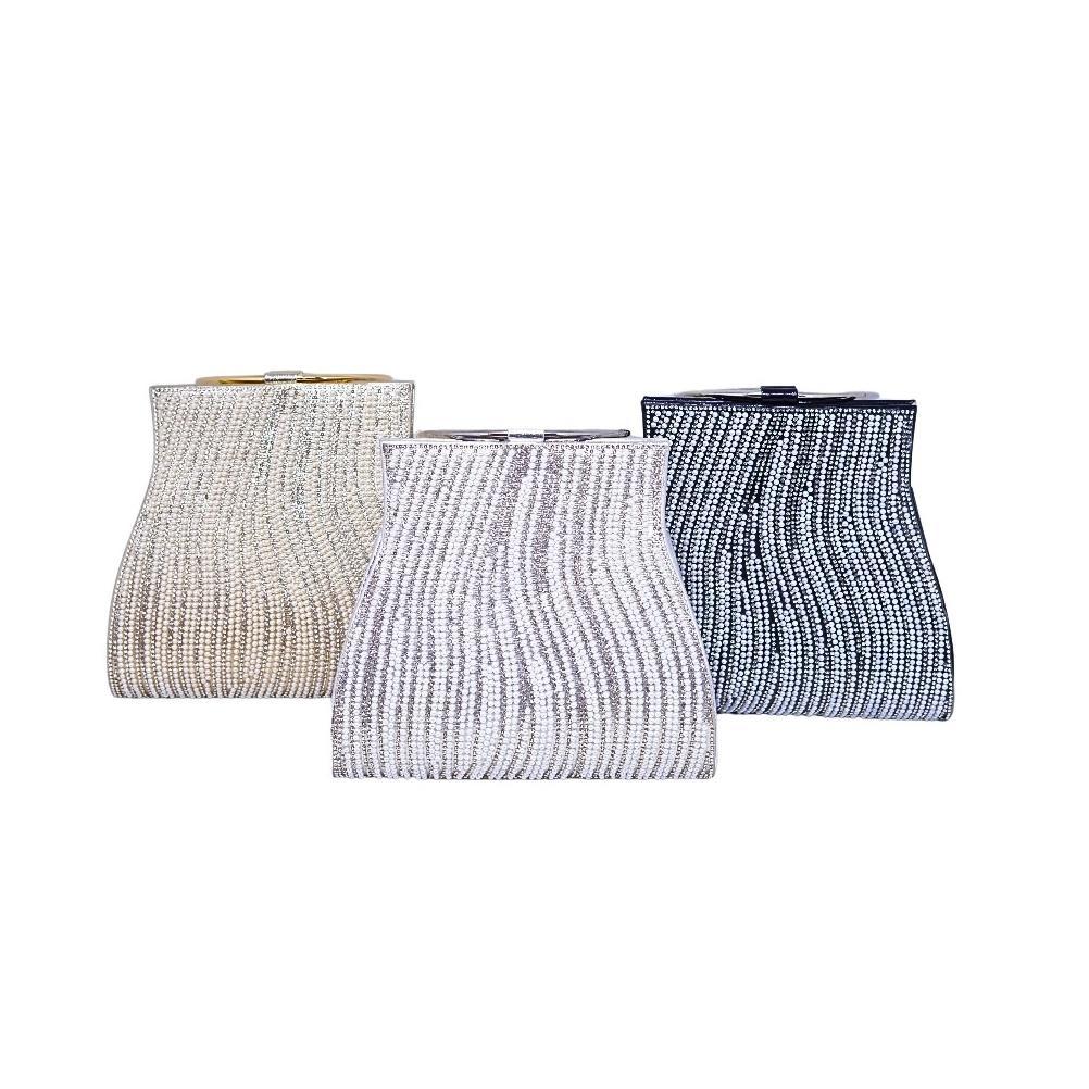 100% aman` best seller waiwai tas pesta wanita gelang elegan 2062-3 clutch