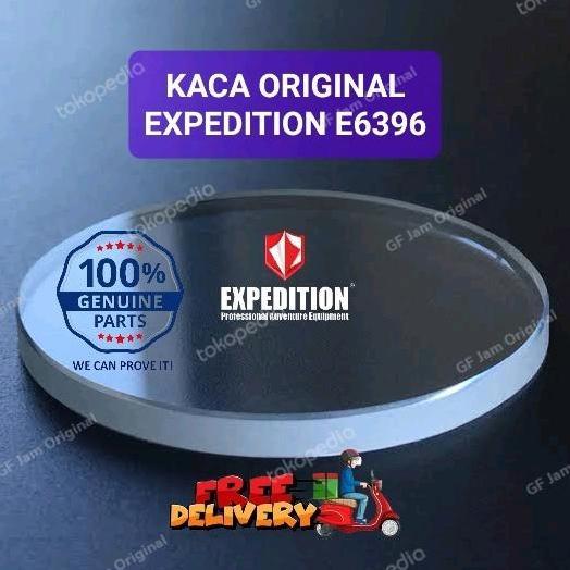 KACA JAM TANGAN EXPEDITION E6396 E 6396 ORIGINAL SPARE PART 100%