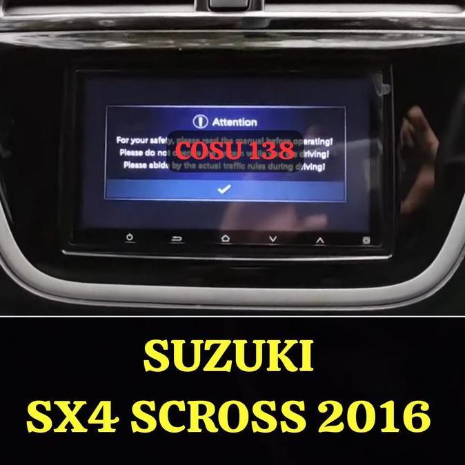 Promo Anti Gores Head unit Suzuki SX4 S Cross 2016 Original Nano Glass 9H Diskon