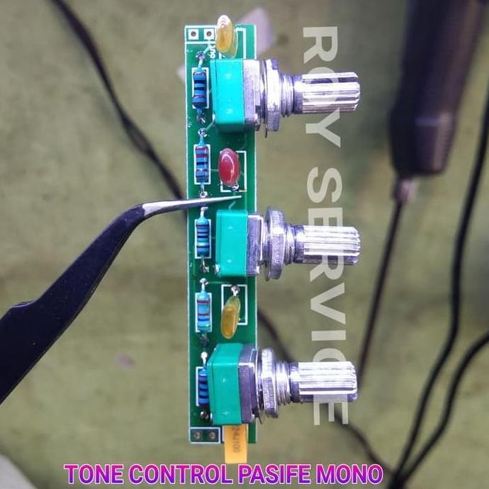 Tone control pasif mono Tc pasife tone control tanpa suplai