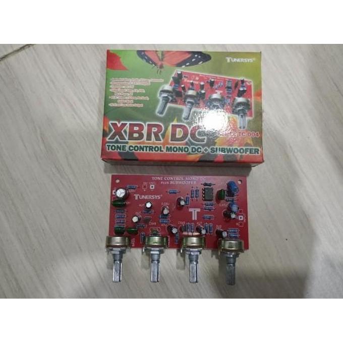 KIT TONE CONTROL MONO DC + SUBWOOFER XBR DC TUNERSYS Type tc 004
