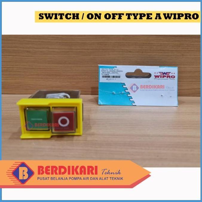 Promo Switch saklar on off bor duduk band saw bubut kayu type A Wipro Diskon