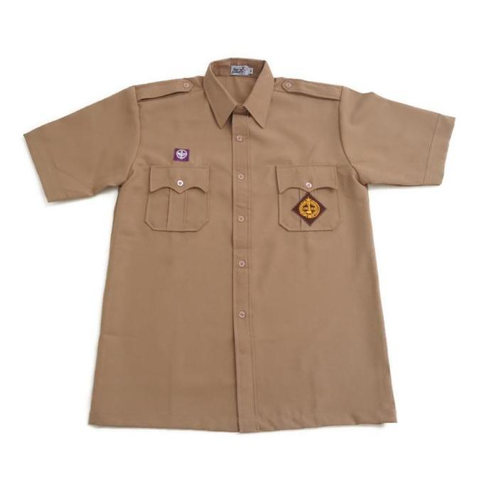 Sale Baju Pembina Pramuka Seragam Pramuka Pembina Baju Pramuka Guru Atasan Pria Katun