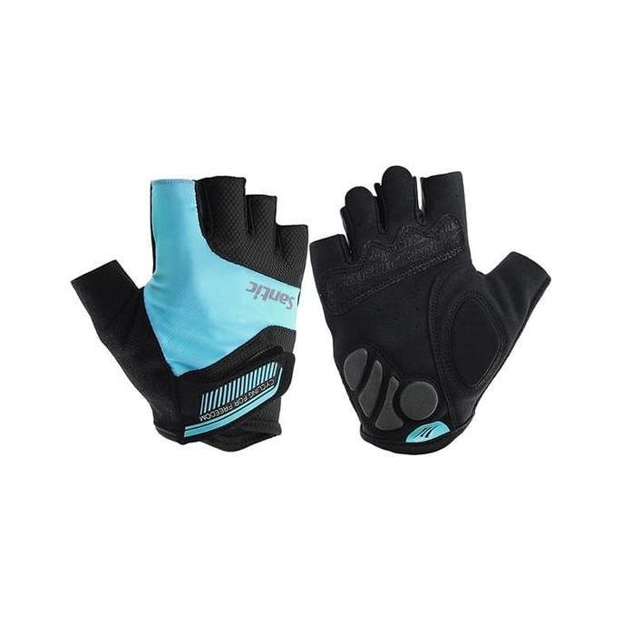 Promo Santic Sarung Tangan Gloves Sepeda Bike MTB Seli Road Bike JAVA Diskon