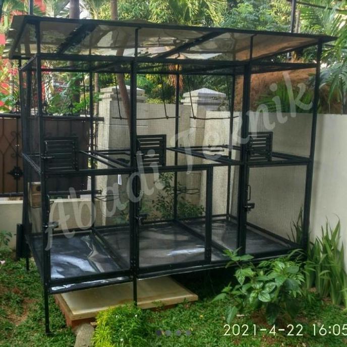 ORIGINAL Sangkar Umbaran Kandang Ternak Burung Koloni Besar Lovebird Perkutut READY STOCK