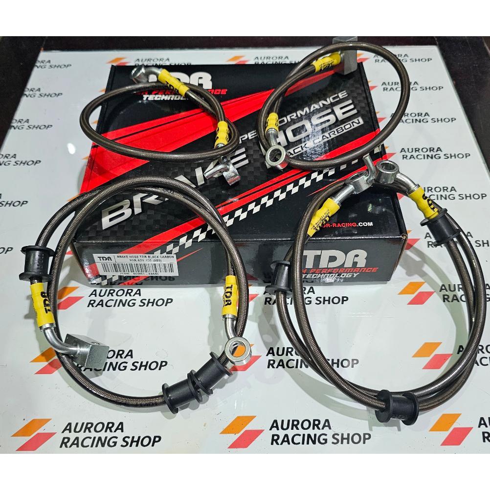 SELANG REM HONDA ADV 150 CBS / ADV 160 CBS / PCX 150 CBS / PCX 160 CBS - TDR BLACK CARBON