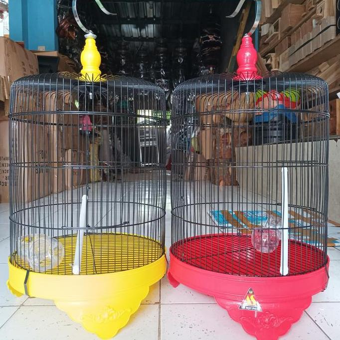 ORIGINAL Kandang Burung Besi Size Tanggung Lovebird kutut kenari dll READY STOCK