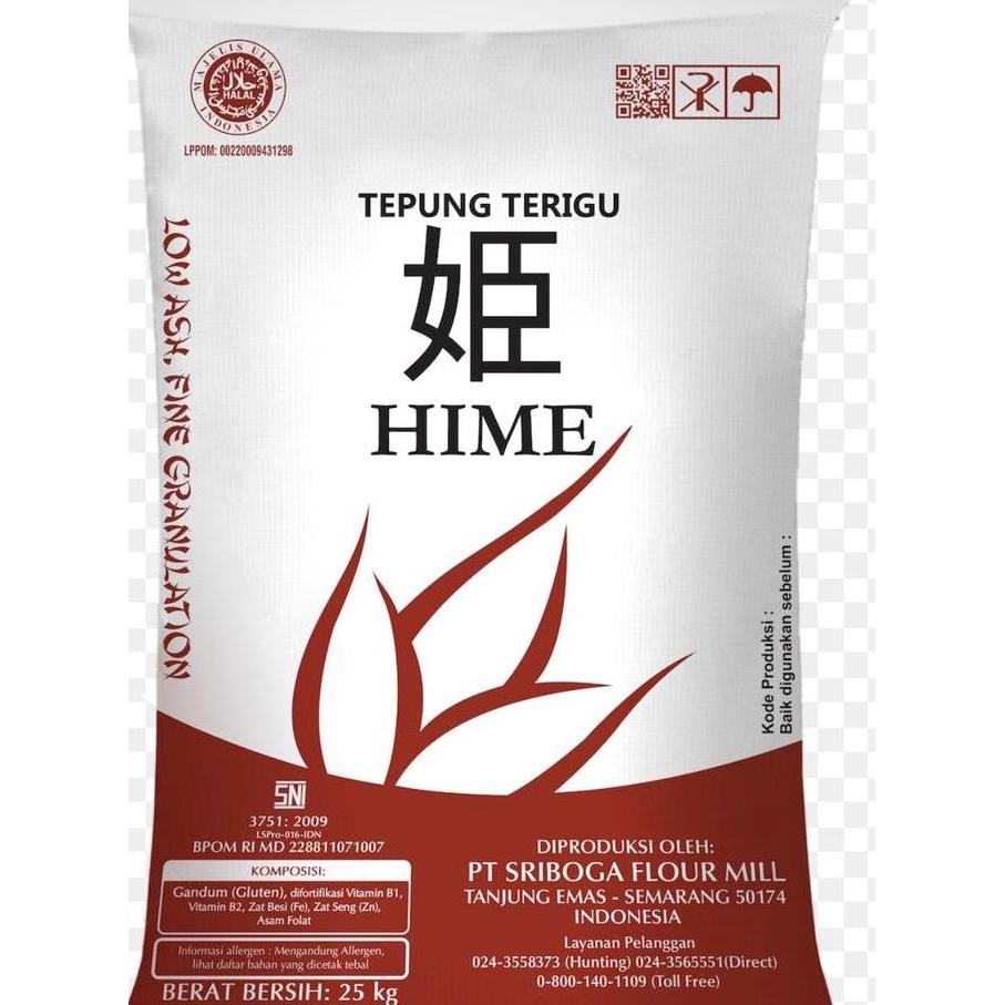 Promo Tepung Terigu Hime 25Kg Bread Flour Protein Tinggi Tepung Roti