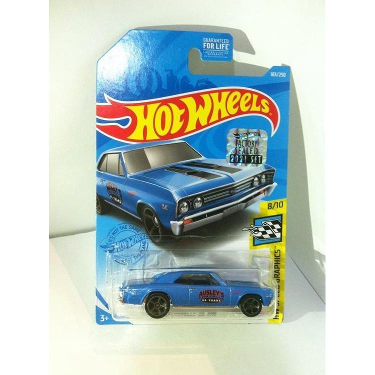 Hot Wheels 2021 HW Speed Graphics - 67 Chevelle SS 396. Blue FS MATTEL